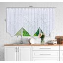 Ver imagem 2 de Cortina Bando Renda Cascata Cozinha Tulipa Branca 2,65x1,00