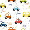 Papel de Parede Adesivo Carrinhos Quarto Infantil Beep 10m - 4