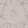 Papel de Parede Adesivo Zara Rosa Rosê Gold Quarto Sala 12m - 4