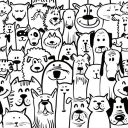 Papel de Parede Adesivo Dog Cachorro Pet Shop Lavável 3m - 1
