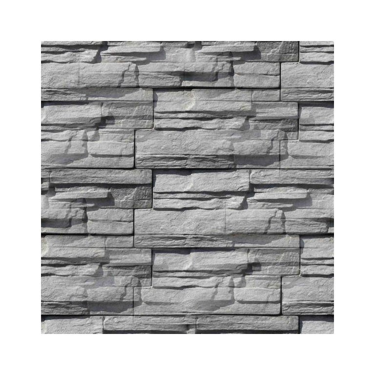 Papel De Parede Adesivo Pedra Canjiquinha Cinza Sala 12m