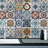 Papel Parede Adesivo Azulejo Portugues Cozinha Lavável 10m - 1