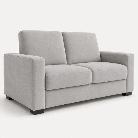 Sofá Namoradeira 3 Lugares 200cm Cinza Suede Online Confort