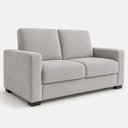Ver imagem 1 de Sofá Namoradeira 3 Lugares 200cm Cinza Suede Online Confort