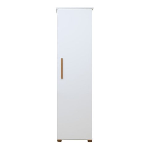 Armário Multiuso Jasmim 1 Porta - Kaiki Móveis Branco