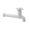 Ver imagem 1 de Torneira Reta Pia Parede Fixa Abs Branco 18cm Slim 1/4 V