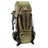 MOCHILA CARGUEIRA 70 LITROS IMPERMEÁVEL VIAGEM CAMPING TRILHA PESCA - Verde - 1