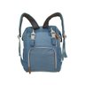 MOCHILA MATERNIDADE BOLSA MOMMY BAG ESPAÇOSA E RESISTENTE:Azul Claro - 3