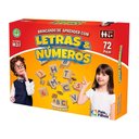 Ver imagem 1 de Jogo Educativo - Madeira - Letras e Números - 72 Peças - Pais e Filhos