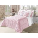 Ver imagem 1 de Kit Melody 180 Fios Bordado Casal Queen 05 Pc (ac):rose