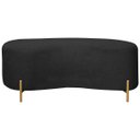 Ver imagem 2 de Puff Recamier Orgânico Maitê 1mt Quarto Loja Bouclê Preto