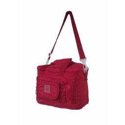 BOLSA TÉRMICA 6L NEON MARMITA CERVEJA PRAIA FITNESS VIAGENS:Vermelho - 1