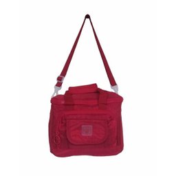 BOLSA TÉRMICA 6L NEON MARMITA CERVEJA PRAIA FITNESS VIAGENS:Vermelho - 3