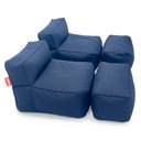 Ver mais imagens de Kit Duplo Puff Brisa com Apoio Conforto Áreas Externas Good Pufes Poltrona Enchimento Perolas Eps