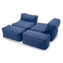 Ver imagem 4 de Kit Duplo Puff Brisa com Apoio Conforto Áreas Externas Good Pufes Poltrona Enchimento Perolas Eps