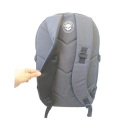 MOCHILA MASCULINA BLACK SKULL RESISTENTE PRETA P NOTEBOOK - 6