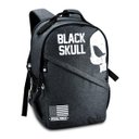 Ver imagem 1 de Mochila Masculina Black Skull Resistente Preta P Notebook
