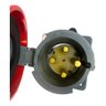 Tomada Embutir Macho 380/440v 125a 6h 3p+t Vermelho Steck - 4