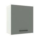 Ver imagem 1 de Armário de Cozinha Aéreo 60 cm 1 Porta Branco/Cinza Agata Madesa