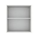 Ver imagem 5 de Armário de Cozinha Aéreo 60 cm 1 Porta Branco/Cinza Agata Madesa