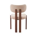 Ver imagem 4 de Kit 2 Cadeiras Nord Estofada com Estrutura Amadeirada Waw Design
