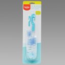 Ver imagem 2 de Kit Escova para Limpar Mamadeira com Esponja e Escova para Limpeza de Bico Buba Azul