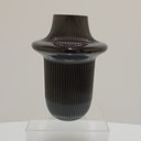 Ver imagem 6 de Vaso Decorativo de Vidro Preto 22x16x16cm Enfeite Sala Mesa Estante Aparador