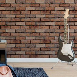 Papel de Parede Adesivo Tijolo Mineiro Rústico Lavável 5m - 3