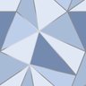 Papel de Parede Adesivo Zara Azul Diamante Quarto Sala 12m - 1