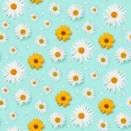 Papel Parede Adesivo Floral Margarida Girassol Cozinha 10m - 1