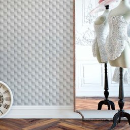 Papel Parede Lavável Pastilha Degradê Banheiro Cozinha 12m - 3