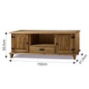 Ver imagem 3 de Sala de Estar Completa com Rack, Painel, Mesa de Centro, Aparador e Espelho com Moldura Móveis