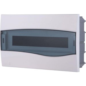 Quadro de Distribuição de Embutir 18 Din ou 12 Nema Tramontina com Porta Transparente Tramontina