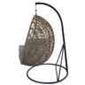 Cadeira Balanço Suspenso com Suporte em Corda Nautica Nossa Kasa - 5
