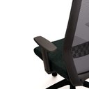 Ver imagem 4 de CADEIRA MARELLI IMPACT 2655B MESCLA PRETA COM ESTRUTURA PRETA