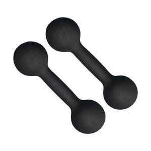 Par de Halter Bola Pintado 4kg Treino Academia Musculação