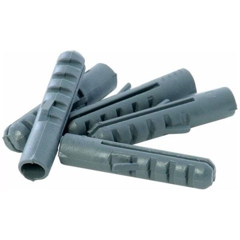 Bucha De Fixação Plastica Ivplast 6mm Saco 1000 Pçs