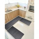 Ver imagem 1 de Kit 3 Peças Jogo Cozinha Passadeira Emborrachada Não Derrapa Blumenau