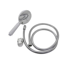 Ducha Mao Cromada 3 Funções Flexivel Mangueira Articulada - 6