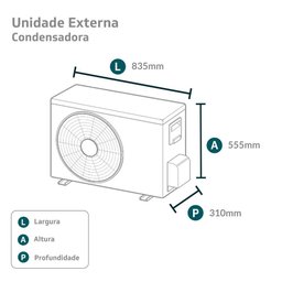 Ar-condicionado Split Hw Inverter Springer Midea Xtreme Save Connect Black Edition 18.000 Btus R-32 - 9