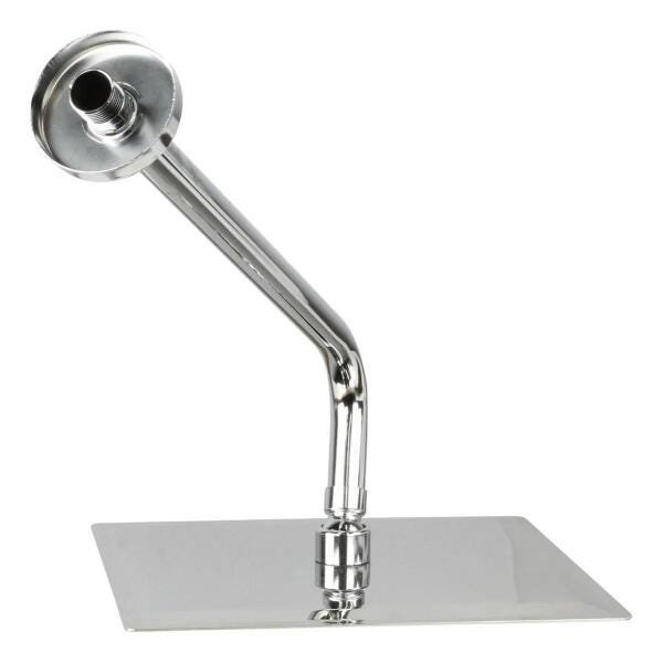 Ducha Chuveiro Slim 20 Cm Inox 304 Com Braço Redondo 38 Cm - 2