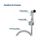 Ver imagem 2 de Ducha Higienica Metal Luxo Qualidade Toda Metal