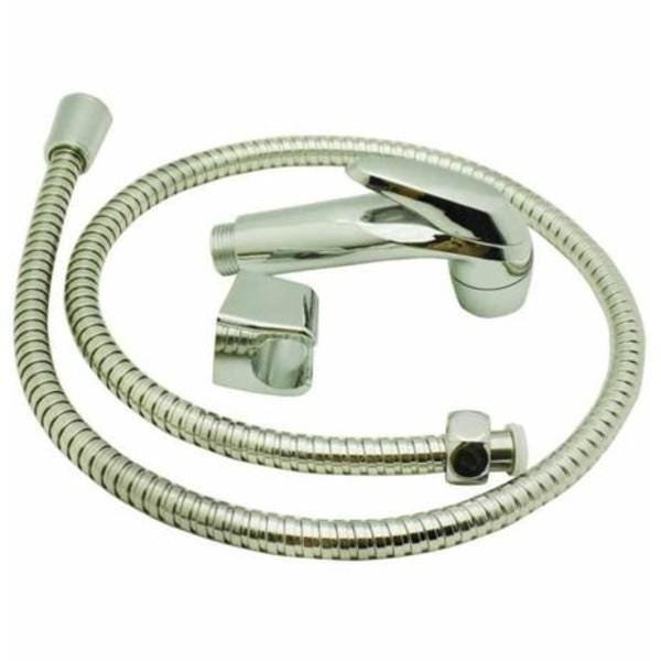 Ducha Higiênica Chuveirinho Cromado Flexível 1M Bestfer - 1