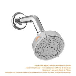 Ducha Chuveiro Articulado 5 Jatos Aquecedor Solar E Gás - 3 Ducha Chuveiro Articulado 5 Jatos Aquecedor Solar E Gás - 3