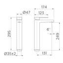 Ver imagem 2 de Torneira Misturador Monocomando Docol Argon 90008478006 de Bancada Cromada
