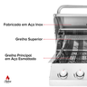 Churrasqueira a Gás de Embutir Concept Series 4 Queimadores para Bancada - 6