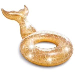 Boia com Glitter Cauda de Sereira Intex