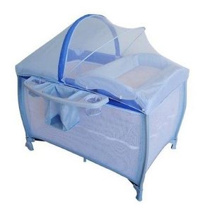 Berço New Aconchego Blue (Azul) - Burigotto