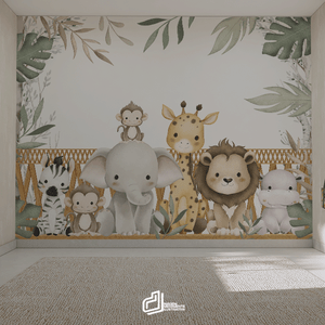 Painel Safari Aquarela-md10