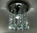Ver imagem 1 de Tulo Lustre de Cristal Legítimo Sala Quarto Redondo 13 Cm Altura
